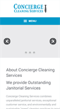 Mobile Screenshot of conciergeclean.com